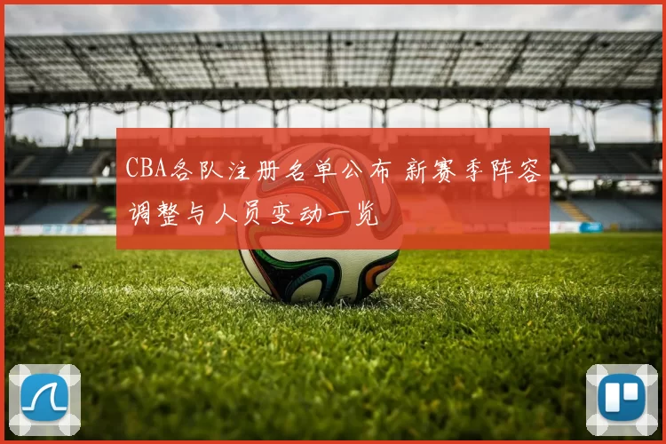 CBA各队注册名单公布 新赛季阵容调整与人员变动一览