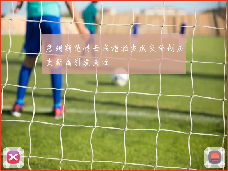 詹姆斯范特西戒指拍卖成交价创历史新高引发关注